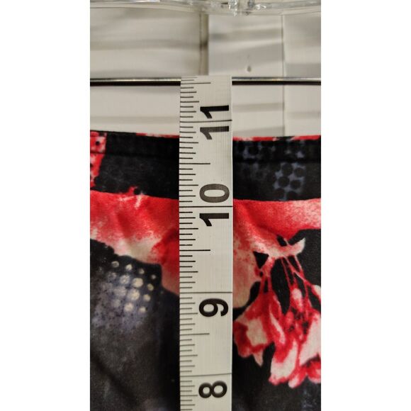 No Boundaries Women's Black Floral Pattern XL Leggings - Picture 6 of 6